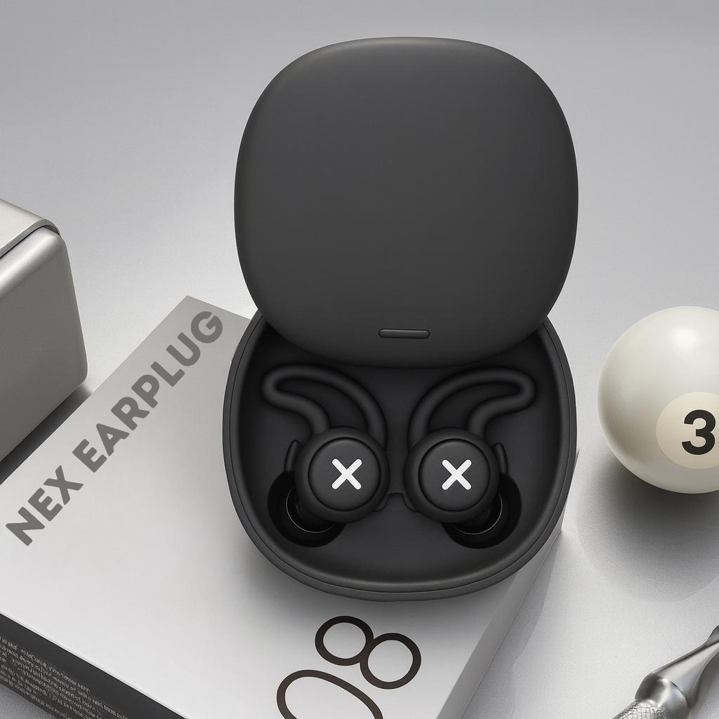 NeX Earplugs – Rahat, Şık ve Etkili Gürültü Engelleme