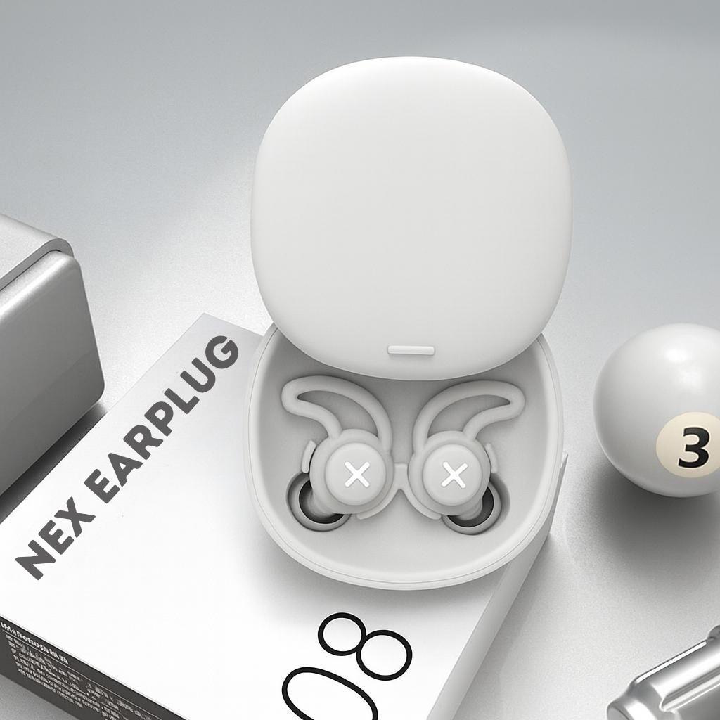 NeX Earplugs – Rahat, Şık ve Etkili Gürültü Engelleme